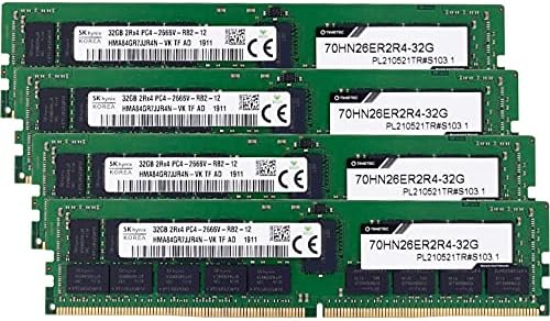Timetec 64GB Kit (2x32GB DDR4 2666MHz PC4-21300 Registered ECC 1.2V CL19 2Rx4 Dual Rank 288 Pin RDIMM Server Memory RAM Module Upgrade (64GB Kit (2x32GB
