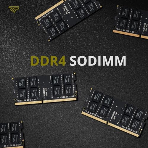 Timetec 16GB DDR4 3200MHz (or 2933MHz or 2666MHz PC4-25600 Non-ECC Unbuffered 1.2V CL22 2Rx8 Dual Rank 260 Pin SODIMM Laptop Notebook PC Computer Memory RAM Module Upgrade