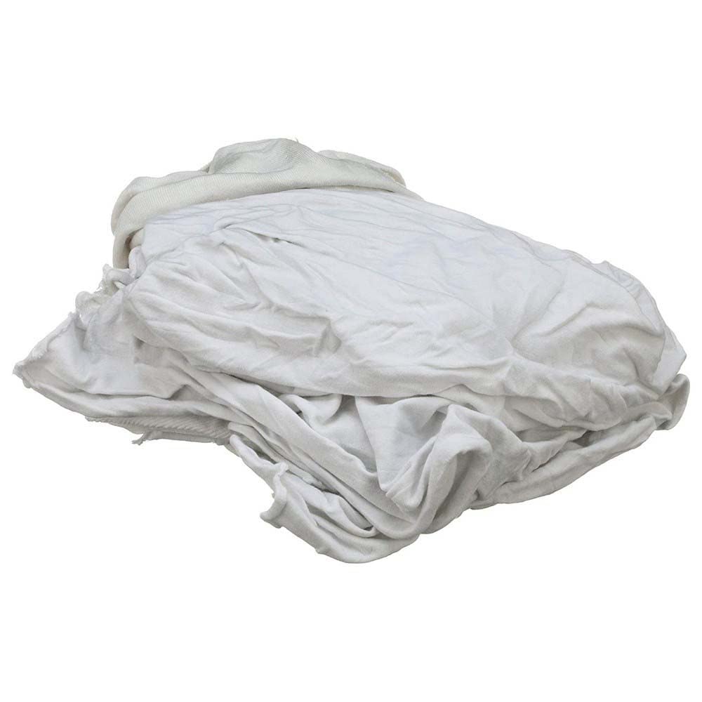 Seachoice 6403-01-12-SC 90009 New White Knits Wiping Cloths, 1-lb. Bag
