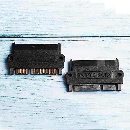 Wixine 2Pcs Main Board Small Port SAS Hard Disk Adapter SFF-8482 to SATA 22 Pin Adapter Card|B08DLXPFTX
