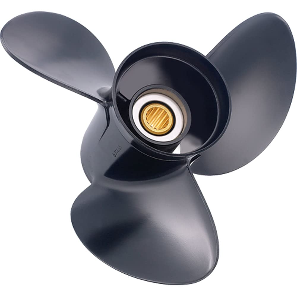 Solas Propeller 2211-105-11 Solas Amita 3 Aluminum 3-Blade Propeller for, Johnson/Evinrude