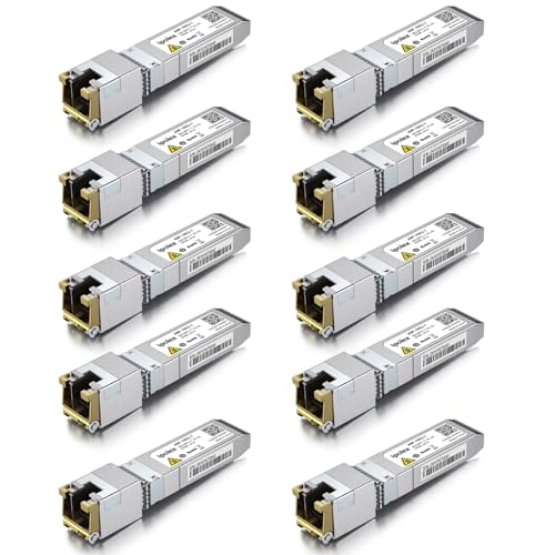 ipolex SFP+ 10GBase LR Singlemode Module, 10G SFP LC 1310nm Fiber Optic Transceiver for Cisco SFP-10G-LR, Ubiquiti UniFi UF-SM-10G, Meraki MA-SFP-10GB-LR, Netgear AXM762, Mikrotik and More, up to 10KM|B01EN33WYK