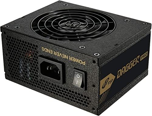 FSP Dagger Pro 650W SFX Power Supply, 80 Plus Gold, Full Modular (SDA2-650)|B07SYSLZDR