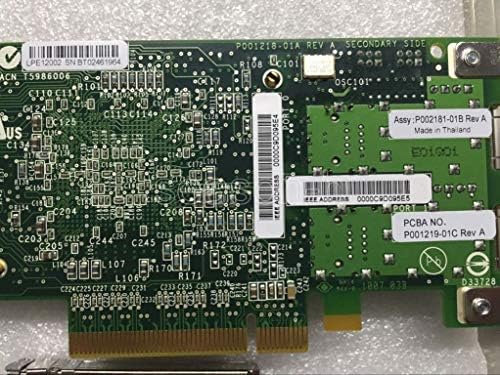 Emulex 8Gb FC Dual-Port HBA LPE12002-e 42D0500 42D0496|B07HMZV13C