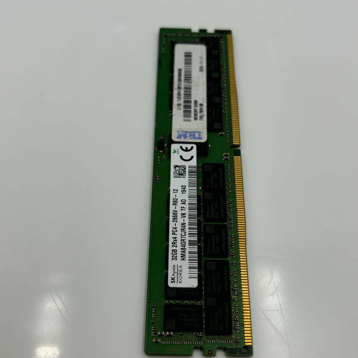 Hynix HMA84GR7CJR4N-VK 32GB DDR4 RDIMM - Detail View | Alo Tech Solutions