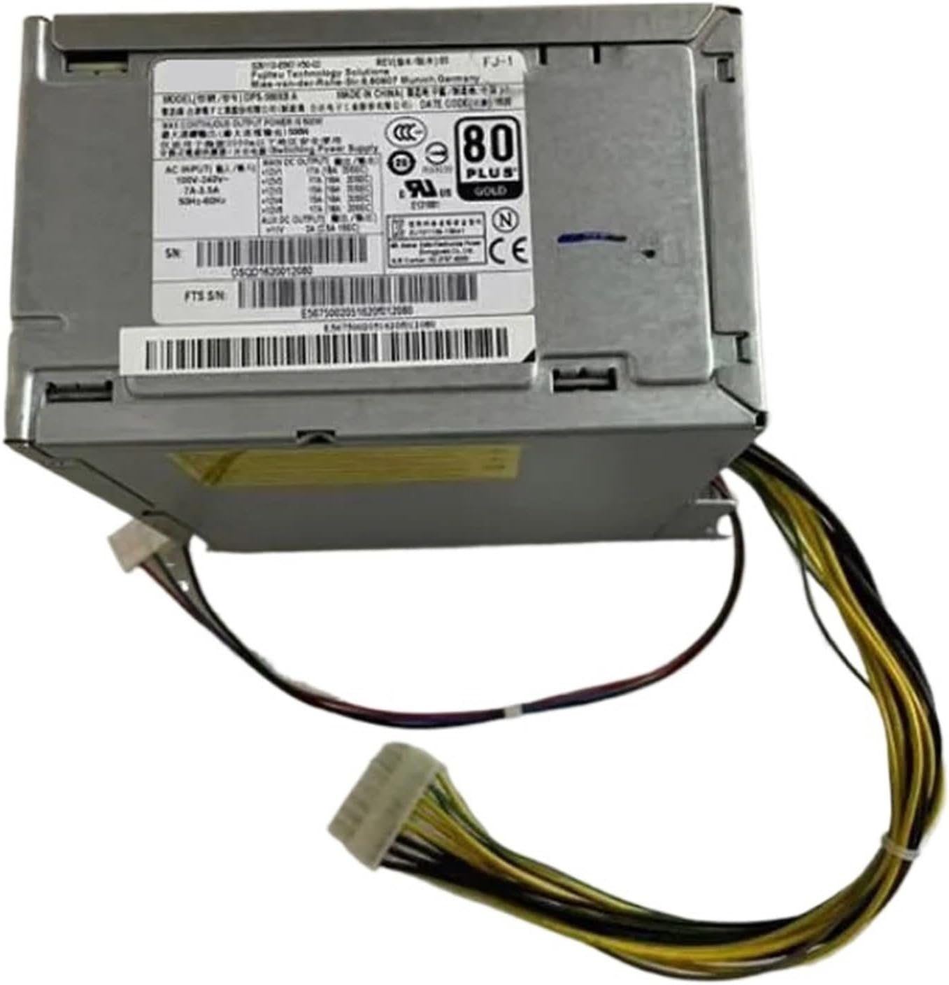 500W High-Efficiency Server Power Supply Unit S26113-E567-V50-02 DPS-500XB A