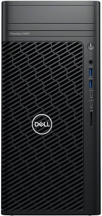 Dell Precision 3000 3680 Workstation - Intel Core i7 14th Gen i7-14700 - 16 GB - 512 GB SSD - Tower - Black
