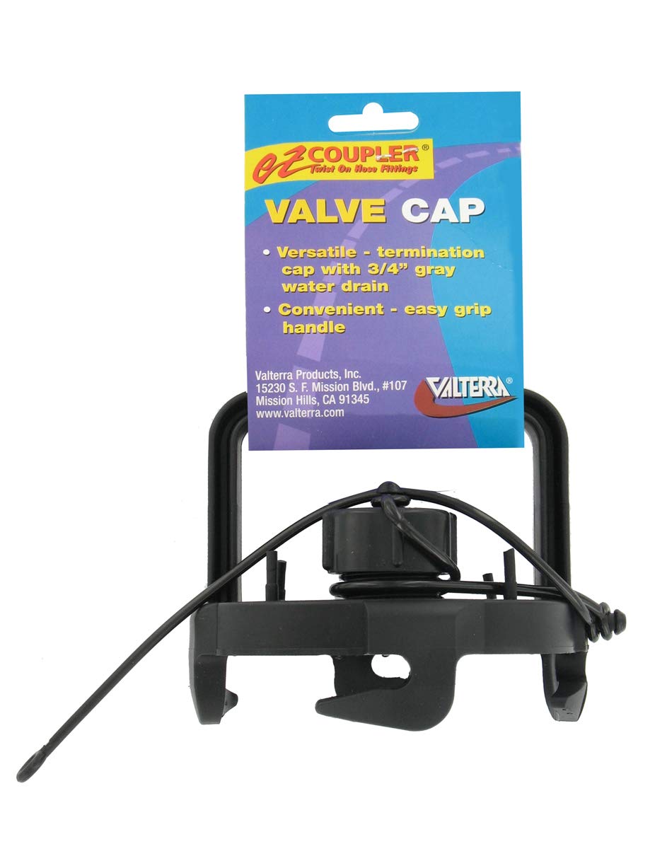 Valterra F02-3106BK Black EZ Coupler Cap With Handle