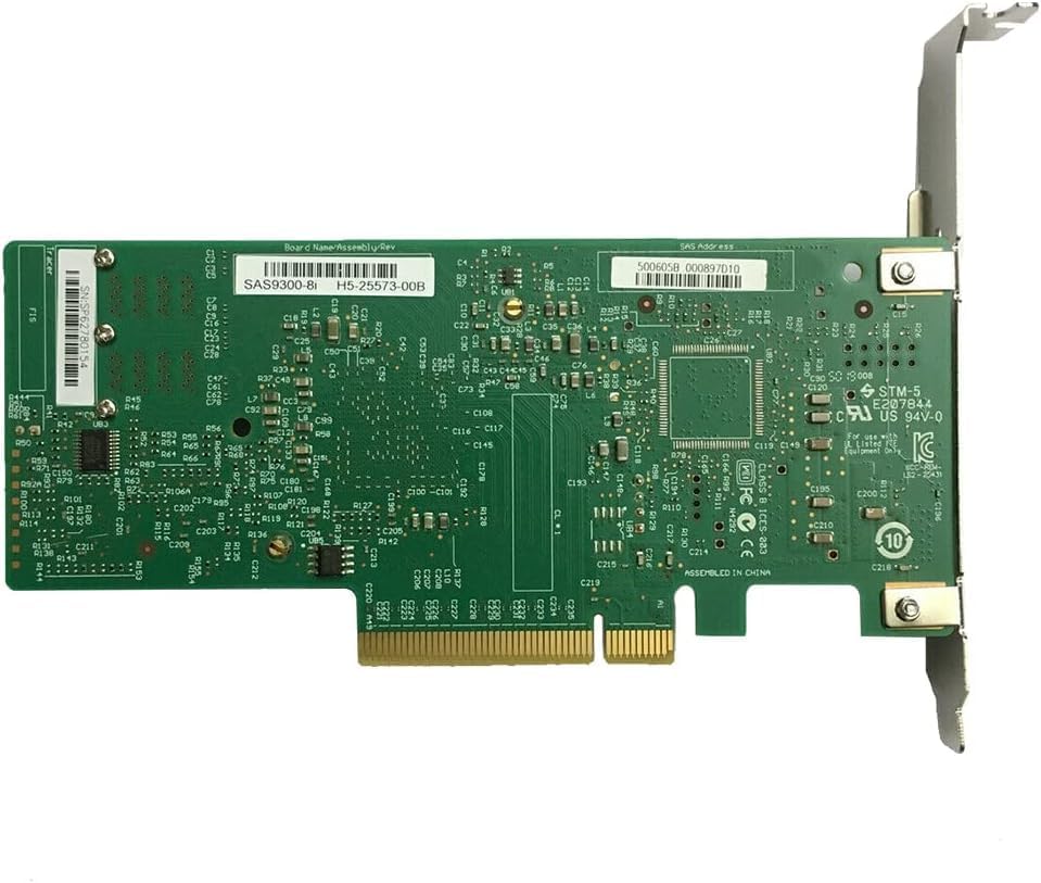 LSI SAS3008 9300-8I IT-Mode HBA JBOD PCI-E 3.0 SATA/SAS 8-Port SAS3 12Gb/s ZFS FreeNAS unRAID 2* SFF-8643 SATA Cable