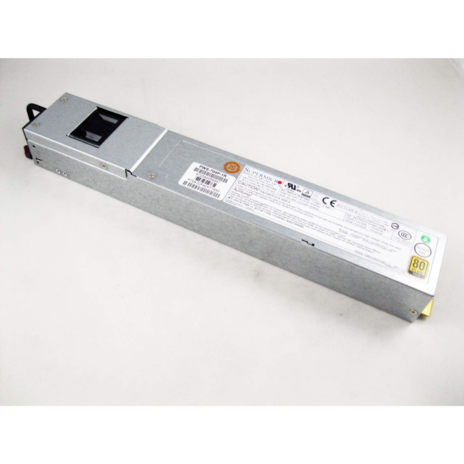 Super Micro Supermicro PWS-704P-1R 700W 1U Redundant Power Supply PWS Module, w/ PMBus