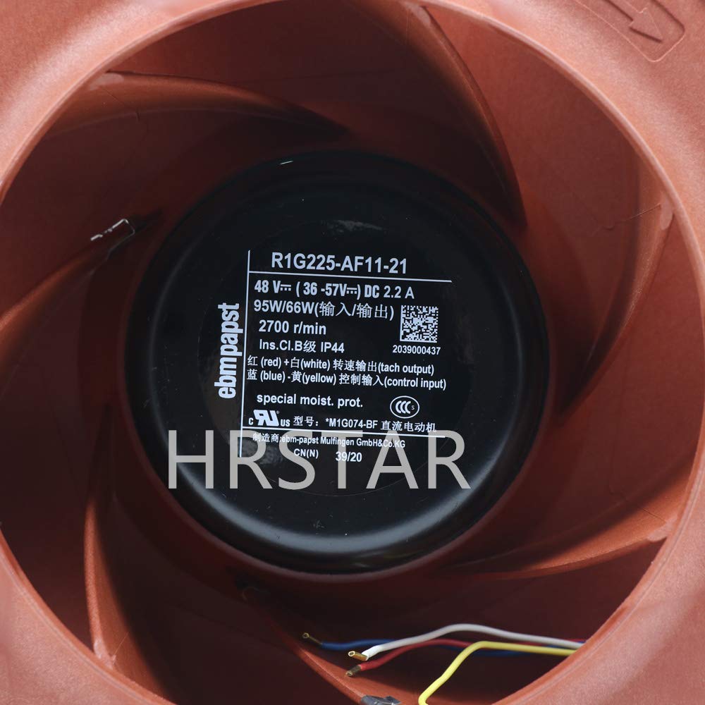HRSTAR Original New R1G225-AF11-21 DC48V 2.2A M1G074-BF Turbo Centrifugal Fan Frequency Converter Cooling Fans