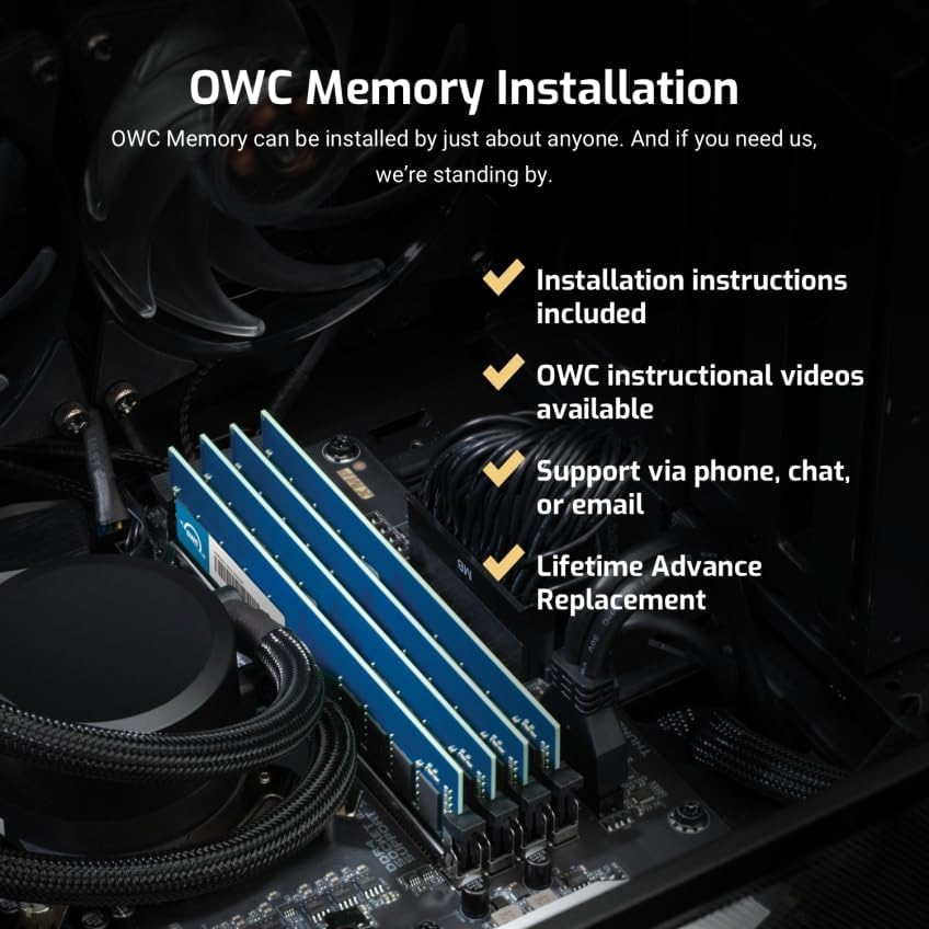 OWC 16GB DDR4 3200MHz PC4-25600 CL22 1.2V 288pin Server ECC Registered RDIMM Memory RAM Compatible with Dell EMC PowerEdge R7515 R7525 T550 XR11 XR12|B0CFS4F5QF