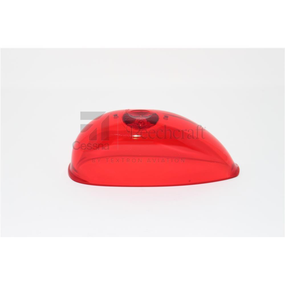 Whelen Lens, Red with 2 Drain Holes 68-4270569-57
