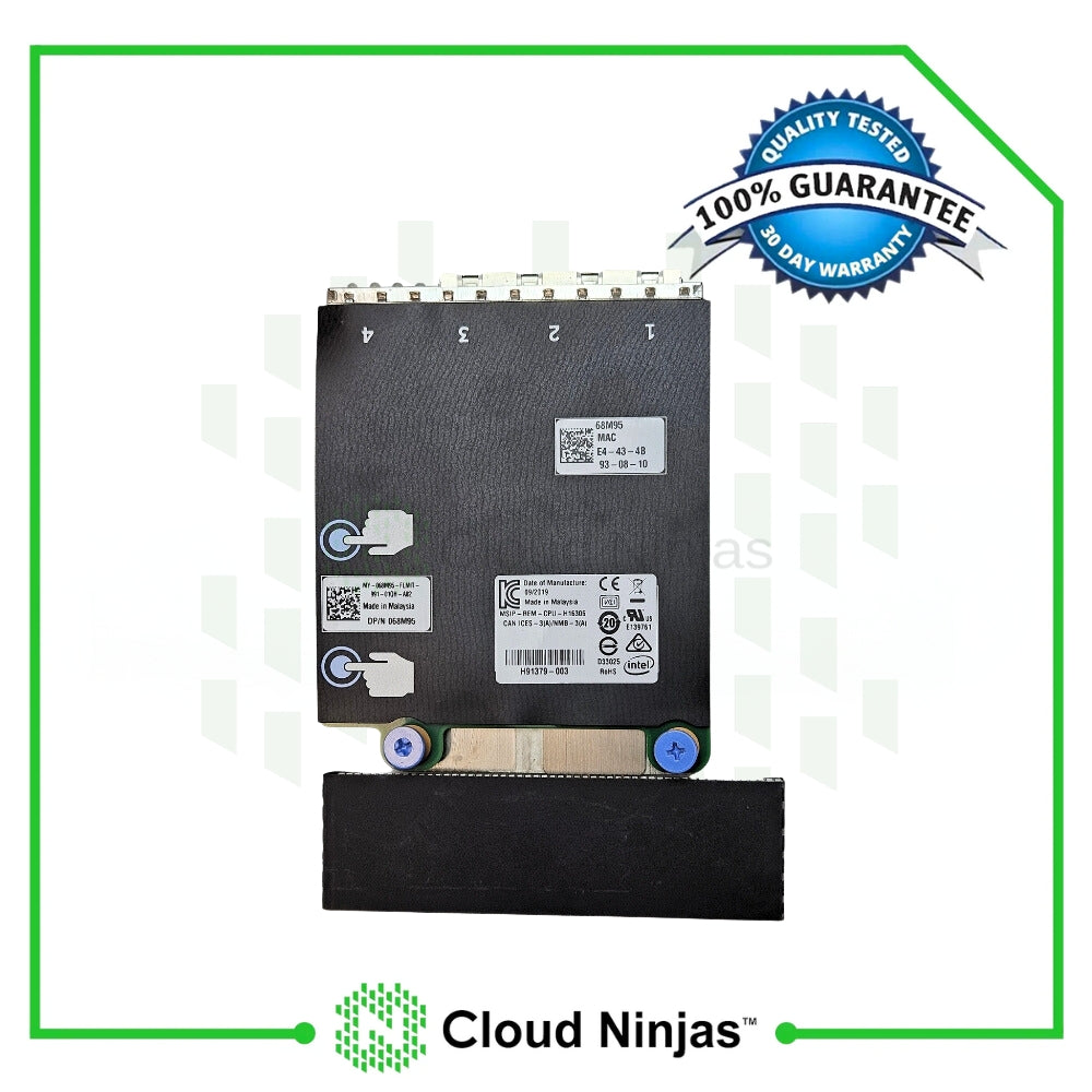 Dell Intel X710 Quad-Port 10GbE SFP+ NDC