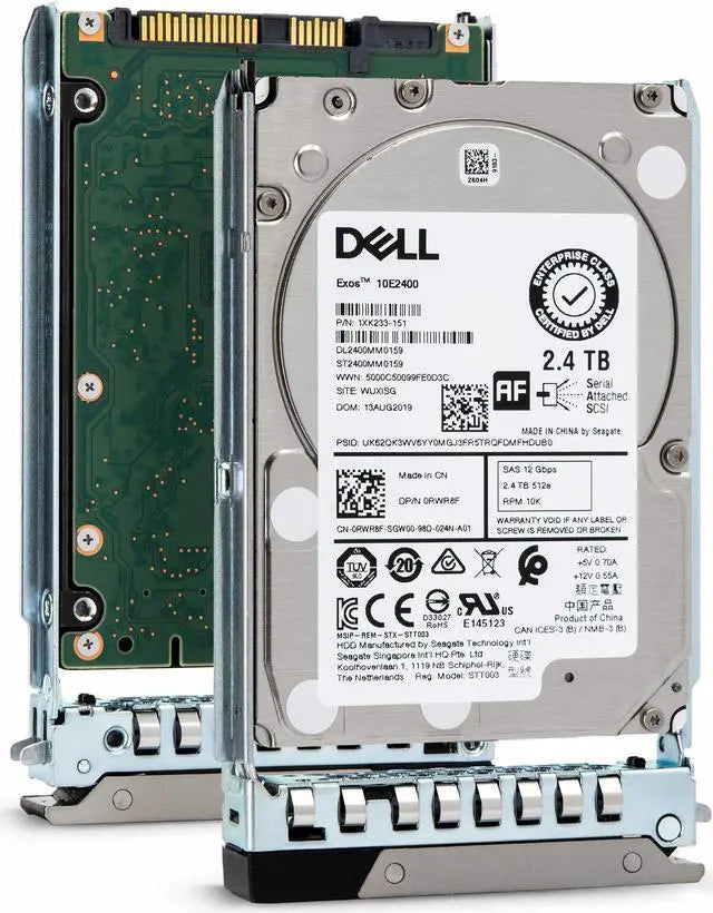 Dell 401-ABHQ 2.4TB 10000 RPM SAS 12Gb/s 2.5" Internal Hard Drive