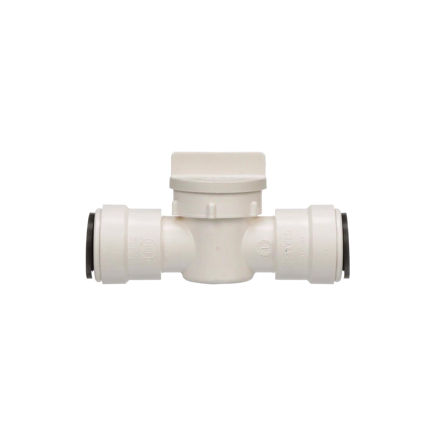 Sea Tech 959098 Aqualock Plastic Fitting, Straight Valve, 1/2" CTS