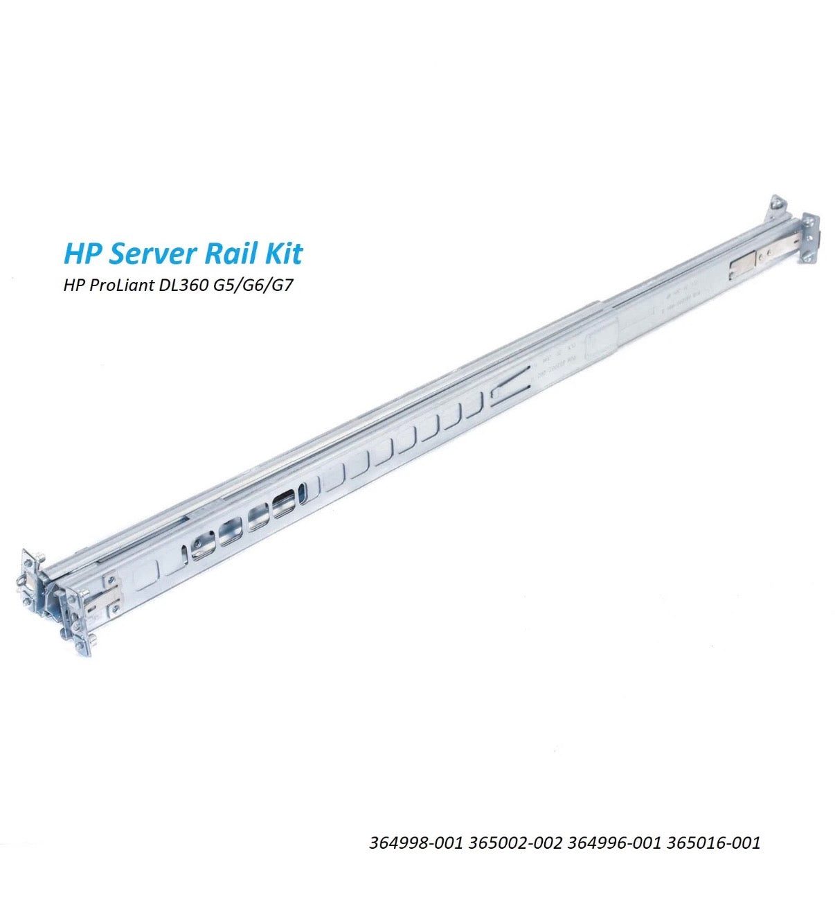 HP ProLiant DL360 G5/G6/G7 Server Rail Kit 1U 364998-001 365002-002 364996-001