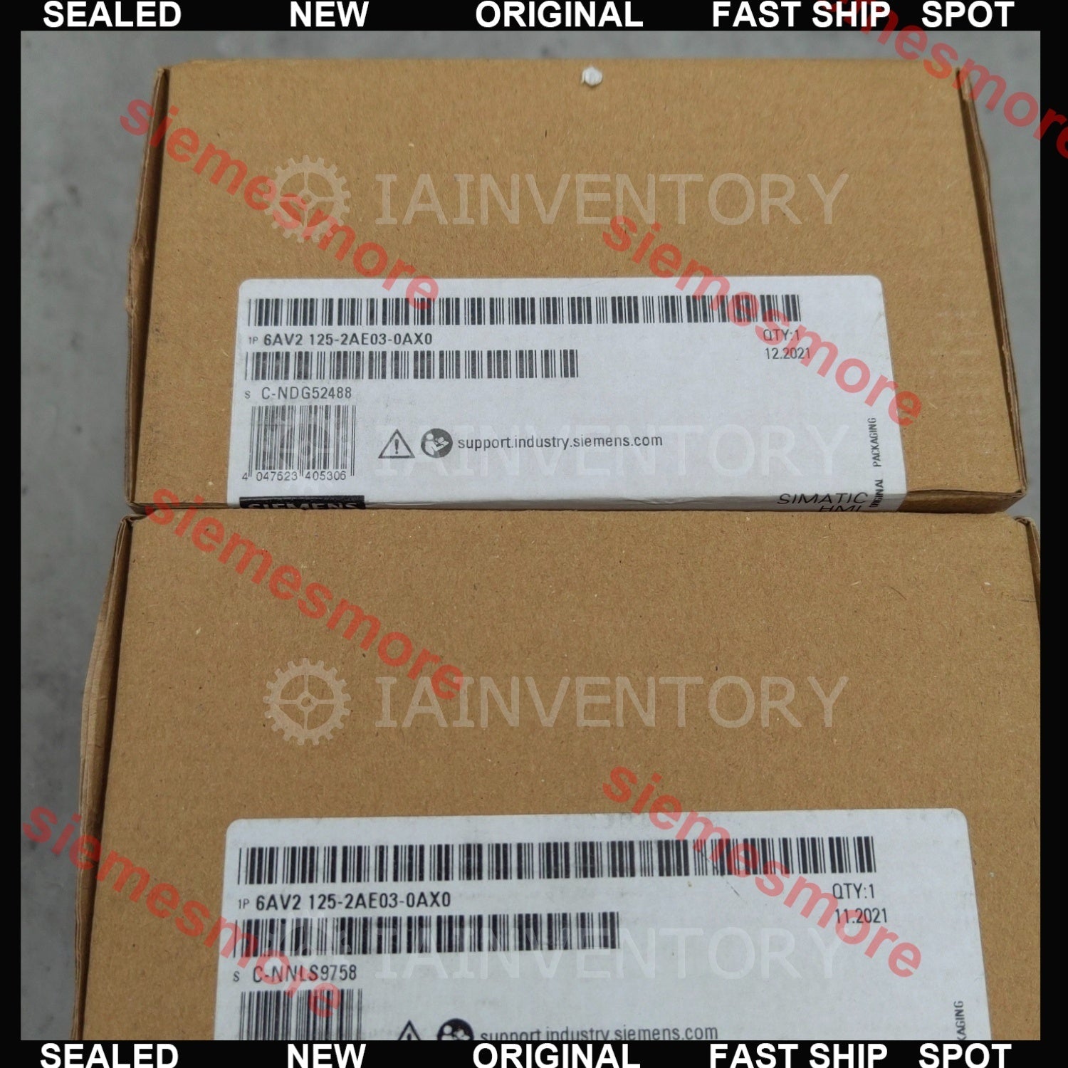SIEMENS HMI 6AV2125-2AE03-0AX0