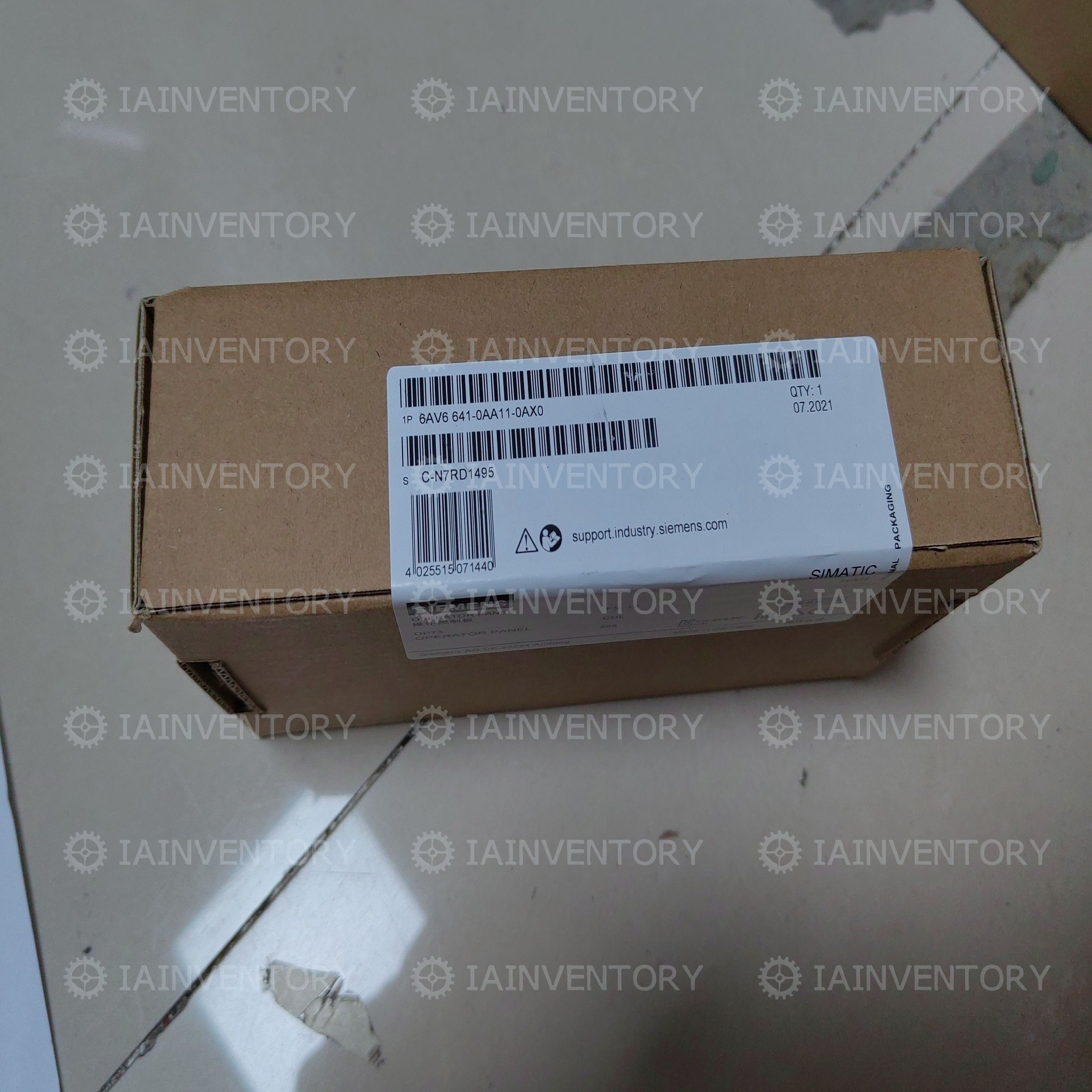 Unopened Siemens 6AV6 641-0AA11-0AX0 6AV6641-0AA11-0AX0 & Genuine