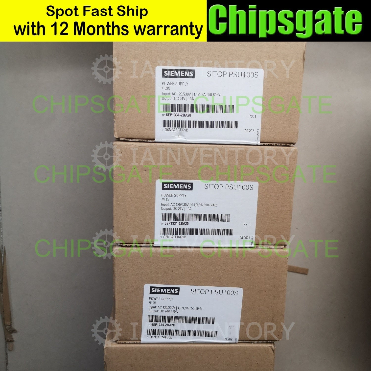 Siemens 6EP1334-2BA20 Power Supply 6EP1 334-2BA20