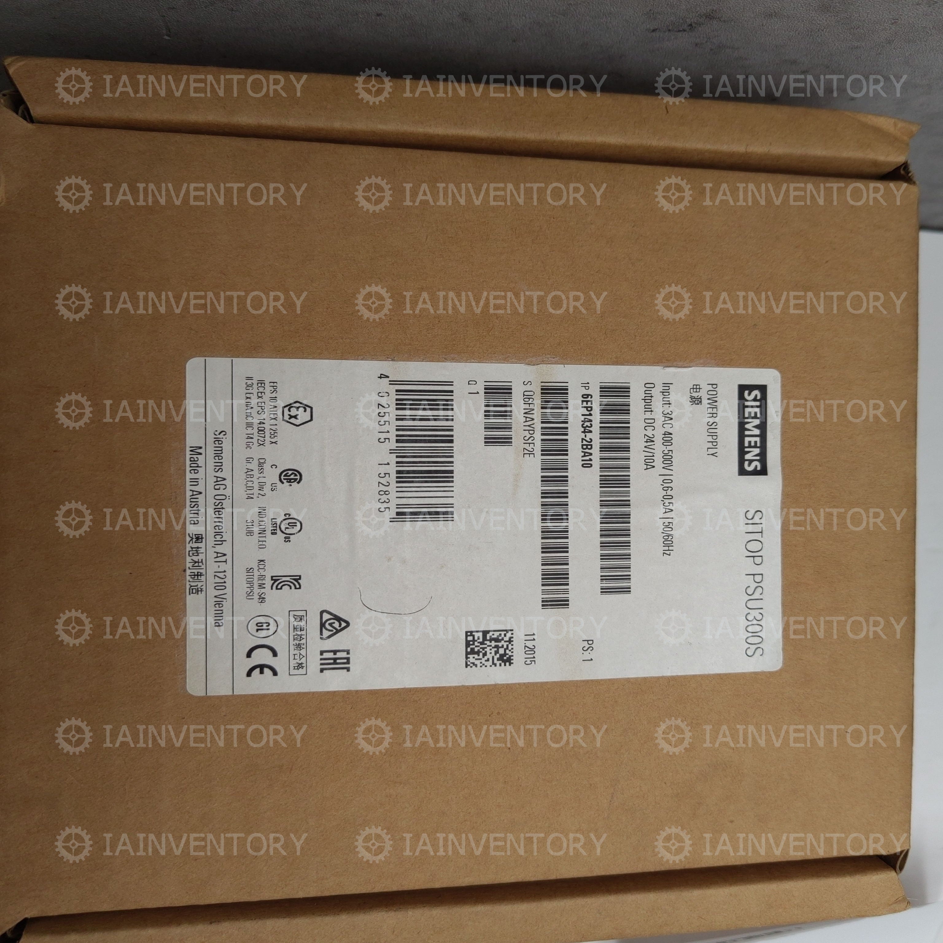 SIEMENS 6EP 1434-2BA10 6EP1434-2BA10