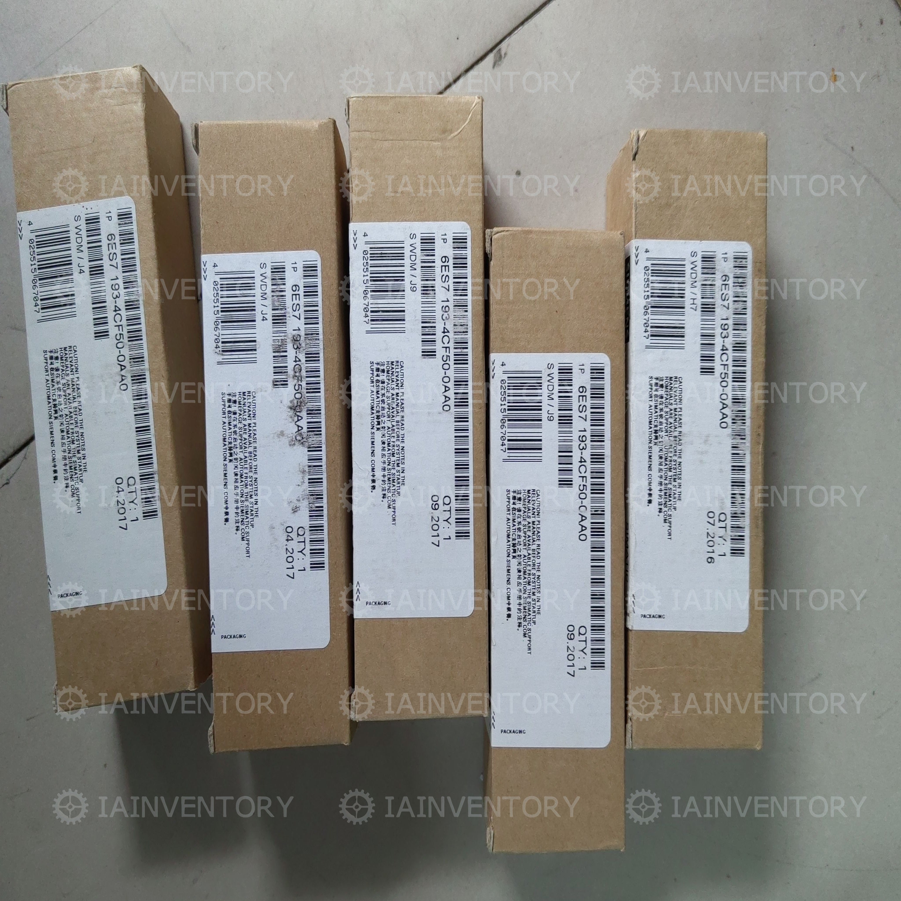 Unopened Siemens Module 6ES7193-4CF50-0AA0 6ES7 193-4CF50-0AA0