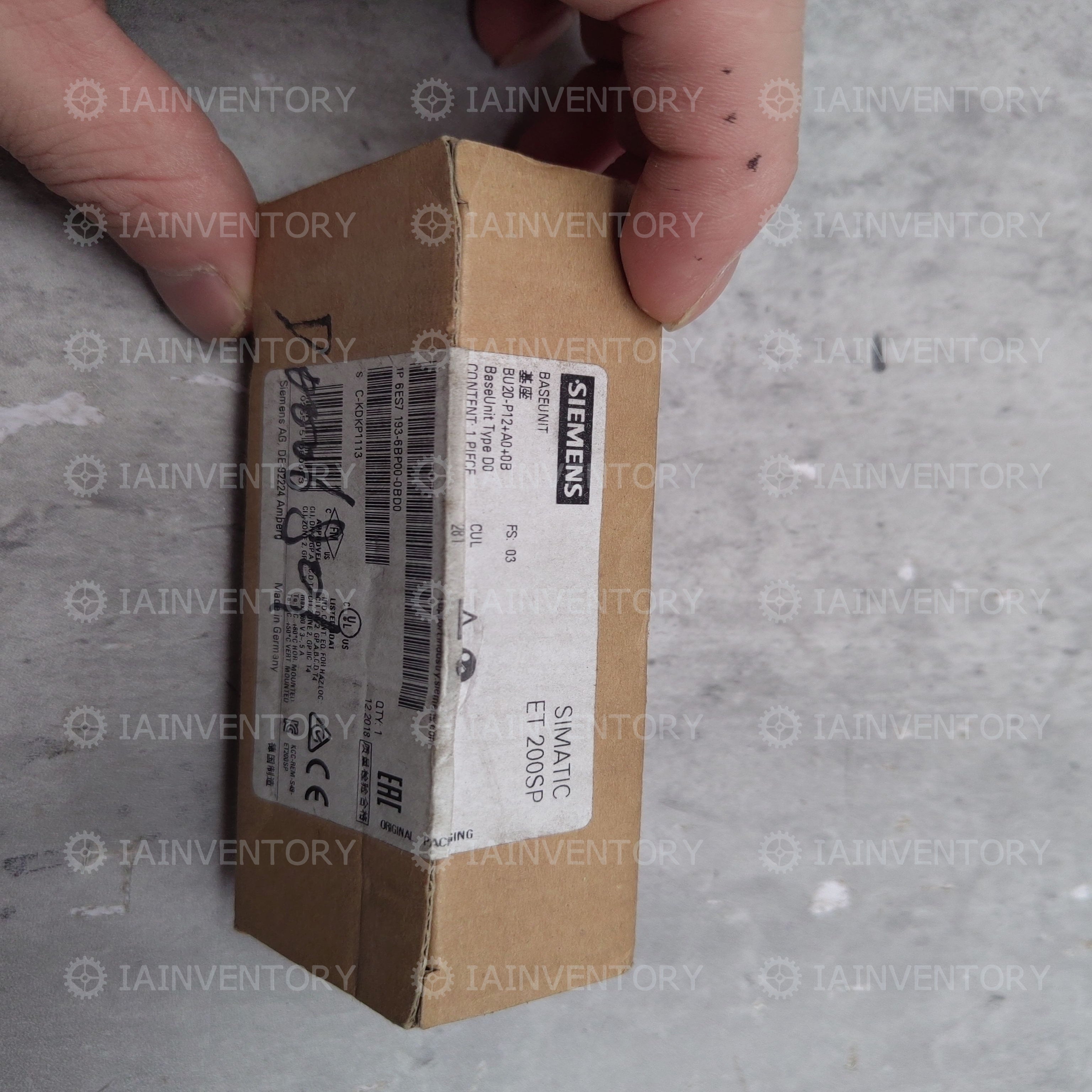 Siemens 6ES7193-6BP00-0BD0