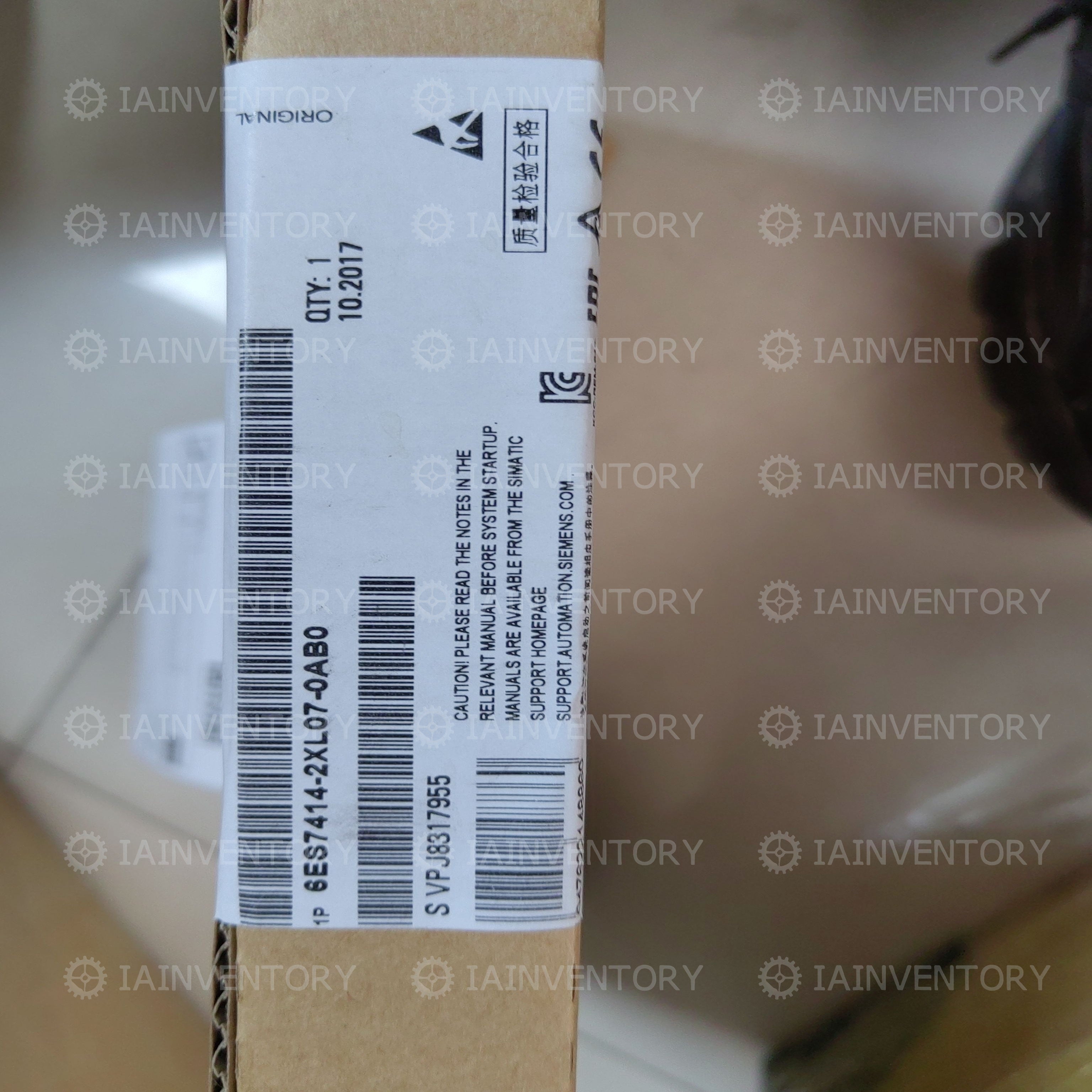 SIEMENS 6ES7414-2XL07-0AB0 6ES7 414-2XL07-0AB0