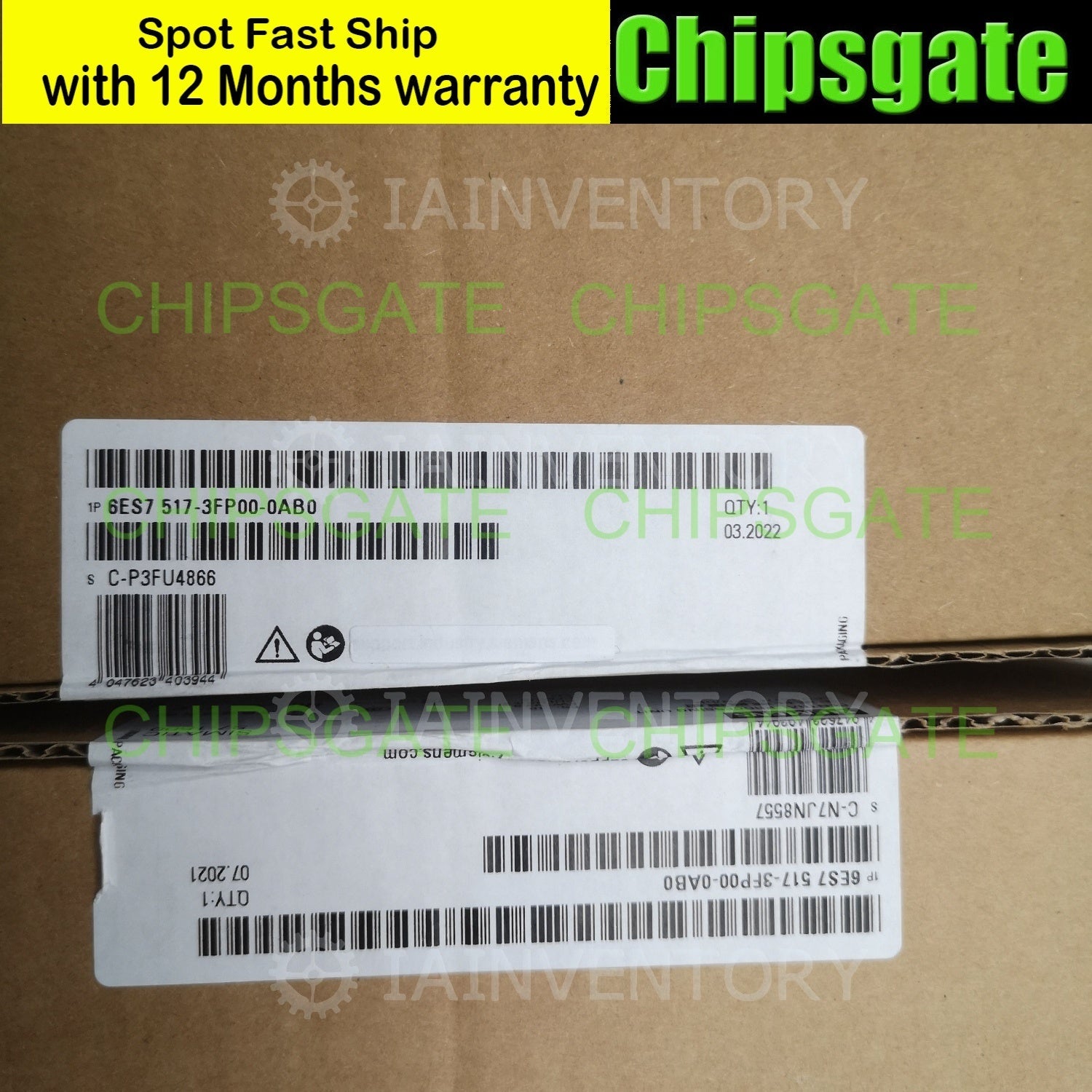 Siemens 6ES7517-3FP00-0AB0 CPU 1517F-3 PN/DP 6ES7 517-3FP00-0AB0