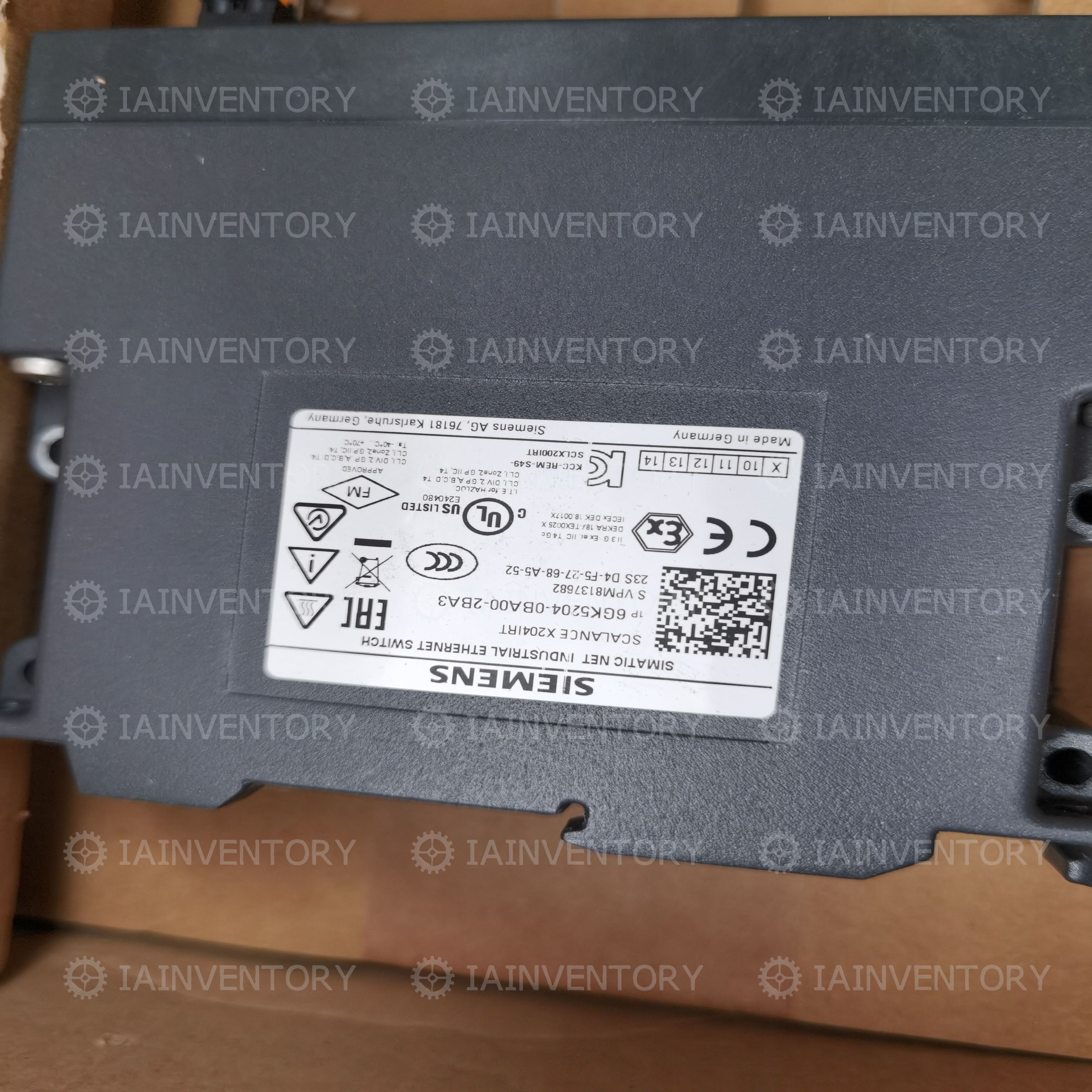 Siemens 6GK5204-0BA00-2BA3 Switch Module 6GK5 204-0BA00-2BA3