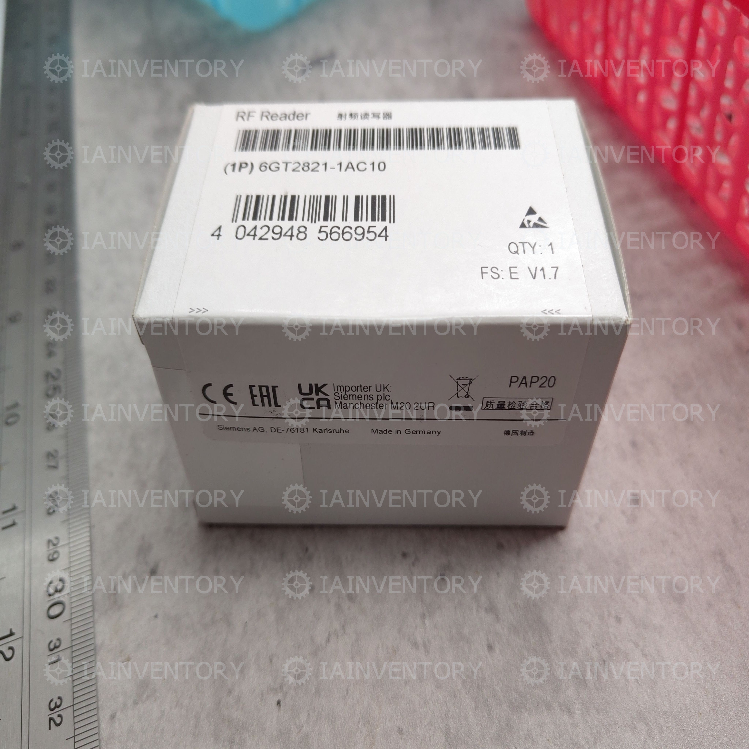 Siemens 6GT2821-1AC10 RF Reader