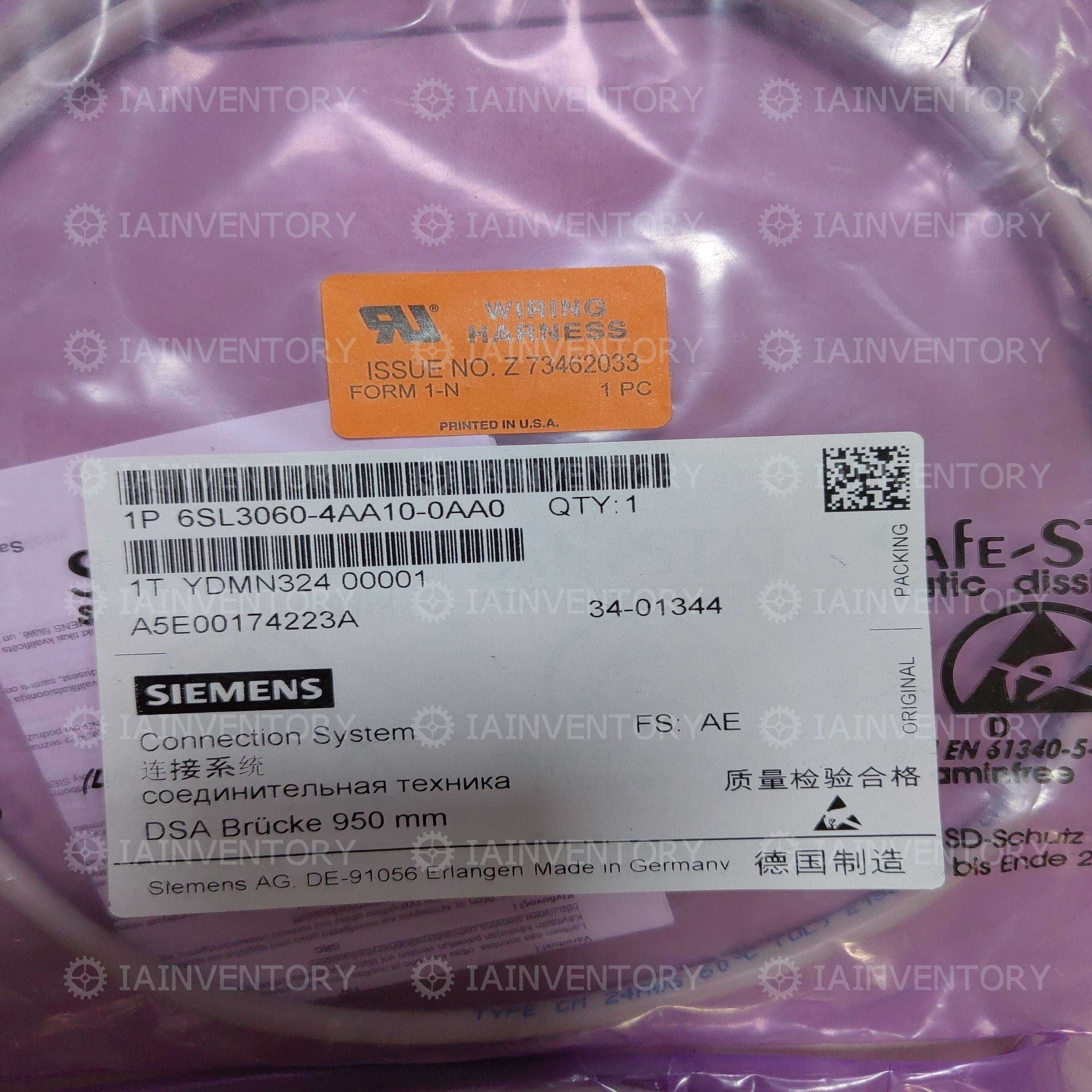 SIEMENS 6SL3060-4AA10-0AA0