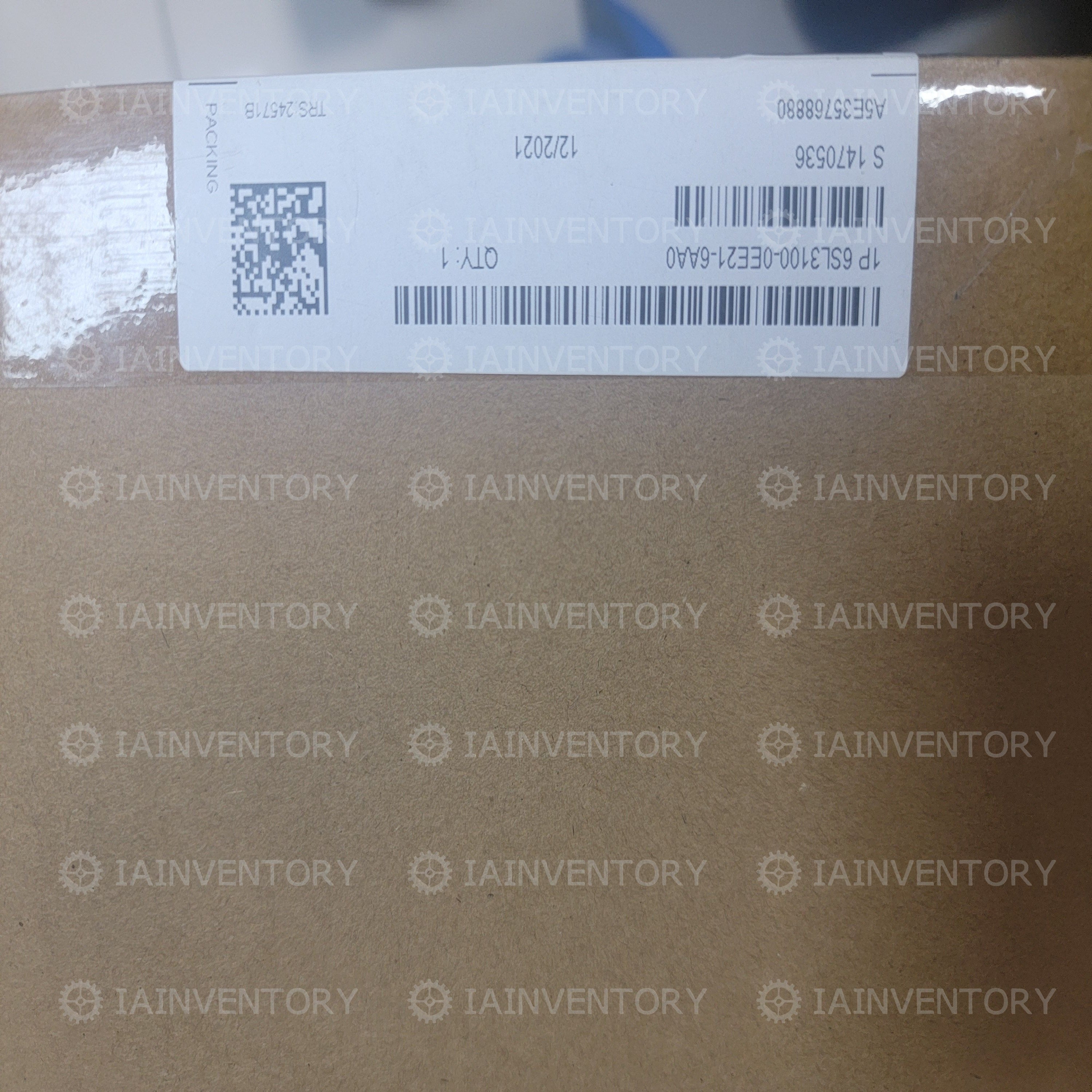 SIEMENS SINAMICS LINE REACTOR 6SL3100-0EE21-6AA0 NIB