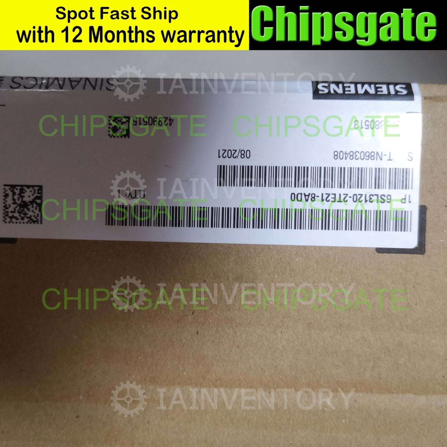 Siemens motor module 6SL3120-2TE21-8AD0 6SL3 120-2TE21-8AD0