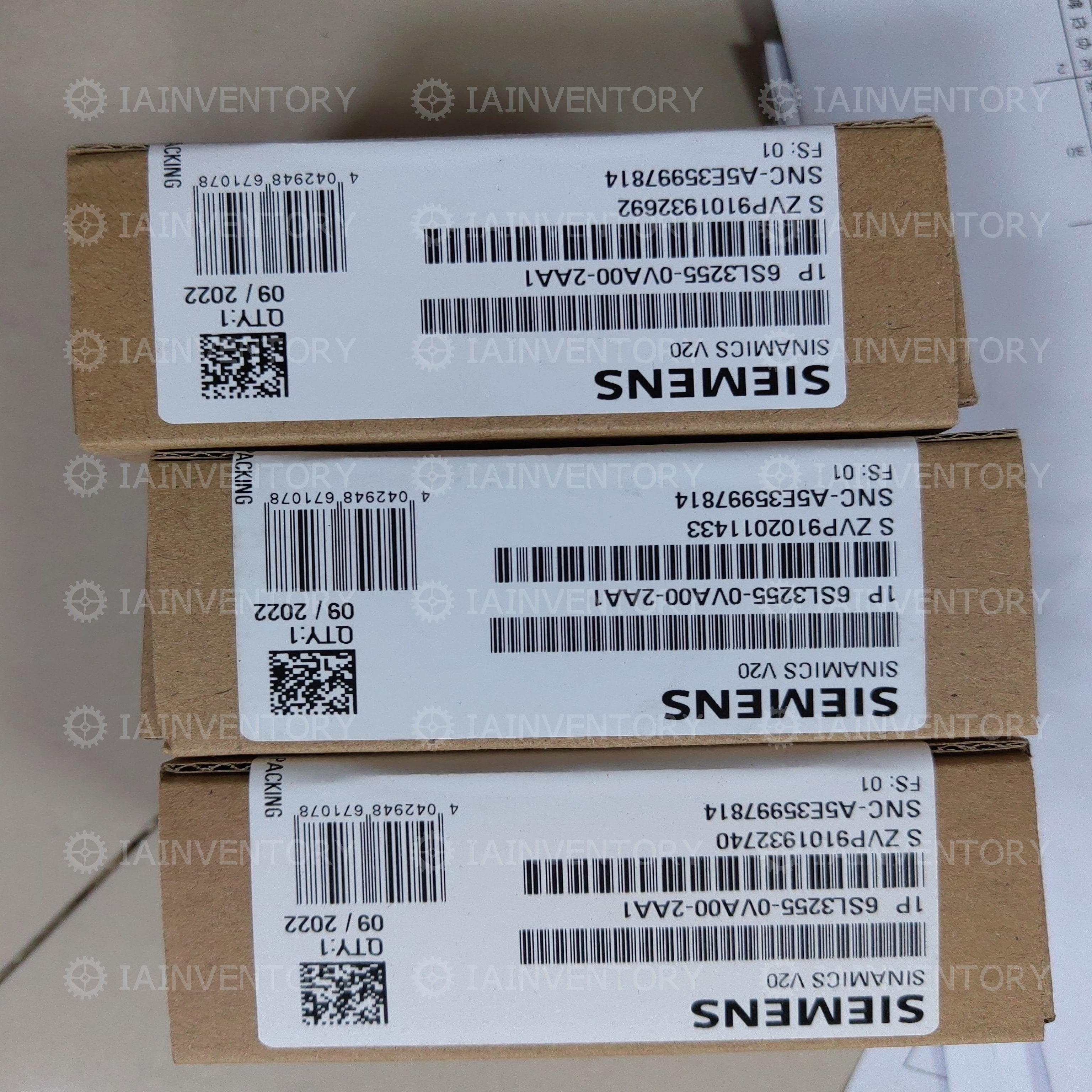 Siemens SINAMICS V20 6SL3255-0VA00-2AA1