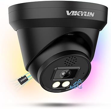 VIKYLIN 4K 8MP Full Color PoE IP Camera