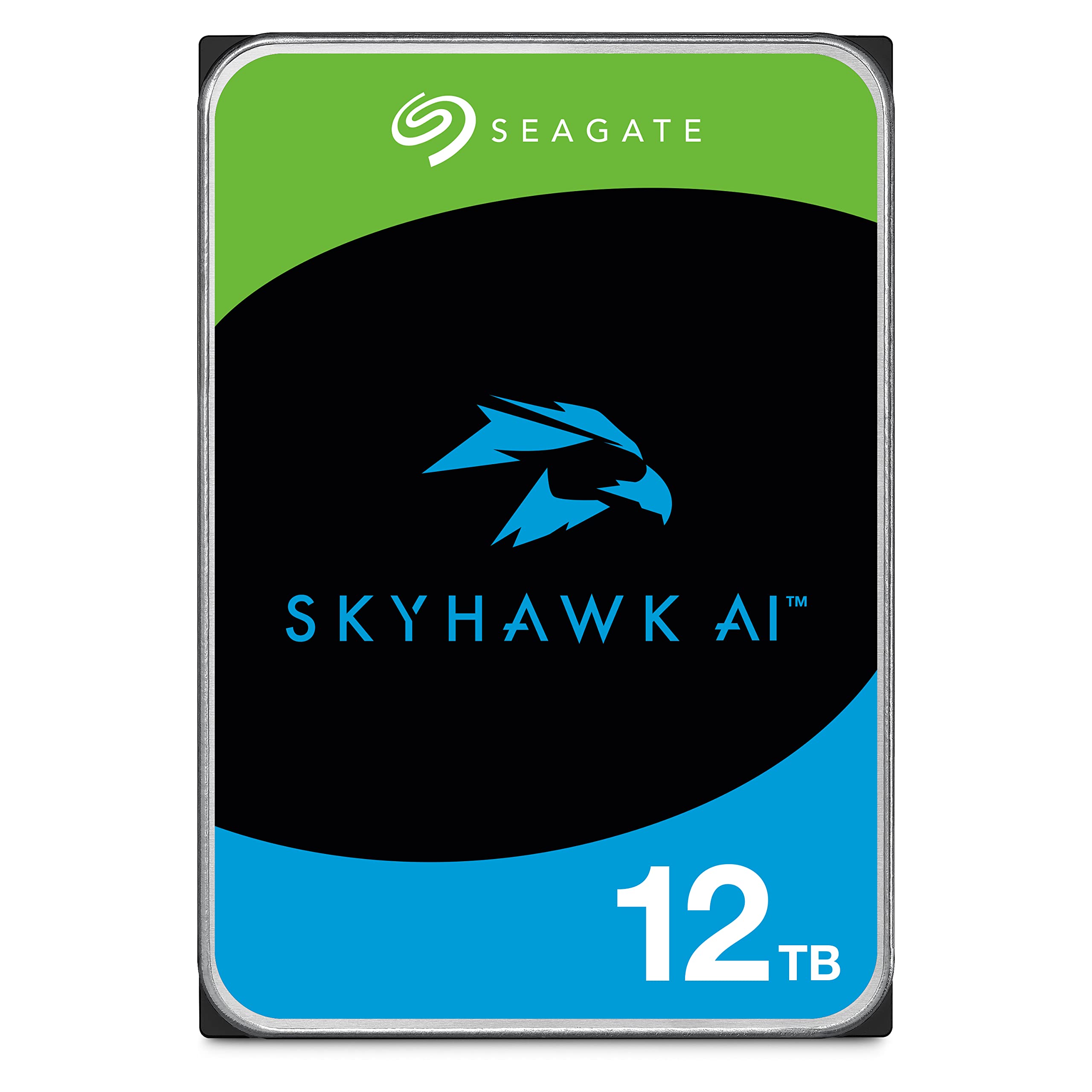 Seagate SkyHawk AI ST12000VE0007 12TB 7.2K RPM SATA 6Gb/s 512e 3.5in Refurbished HDD
