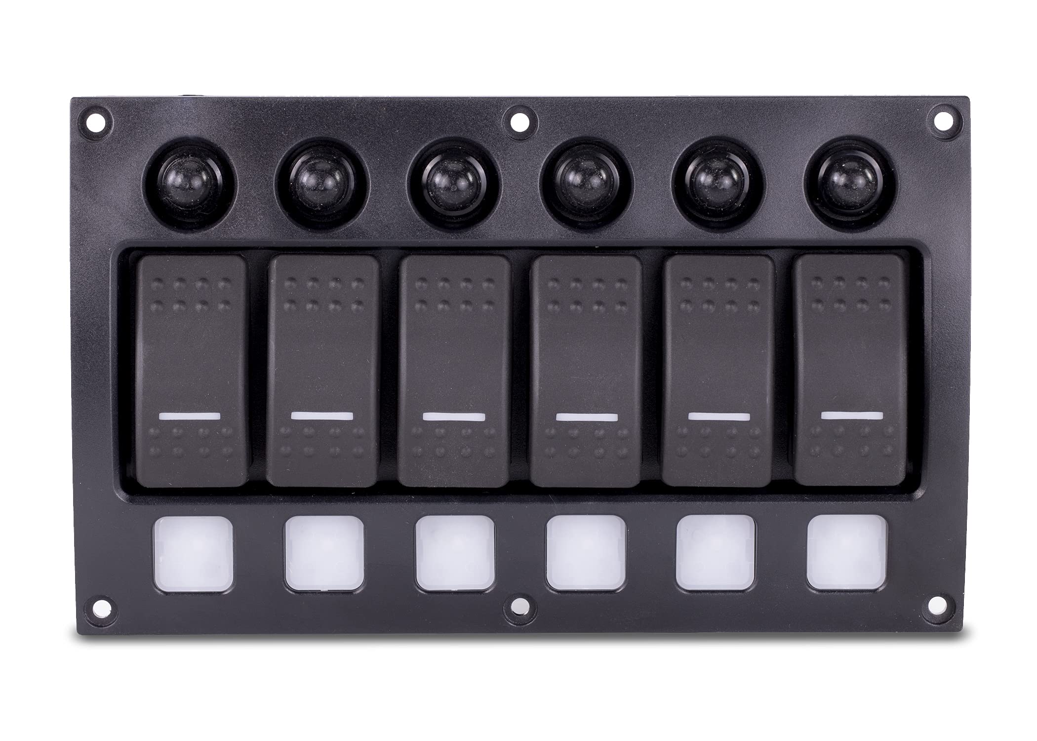 Sierra SP21010 Weather Resistant Breaker Panel, 6-Gang
