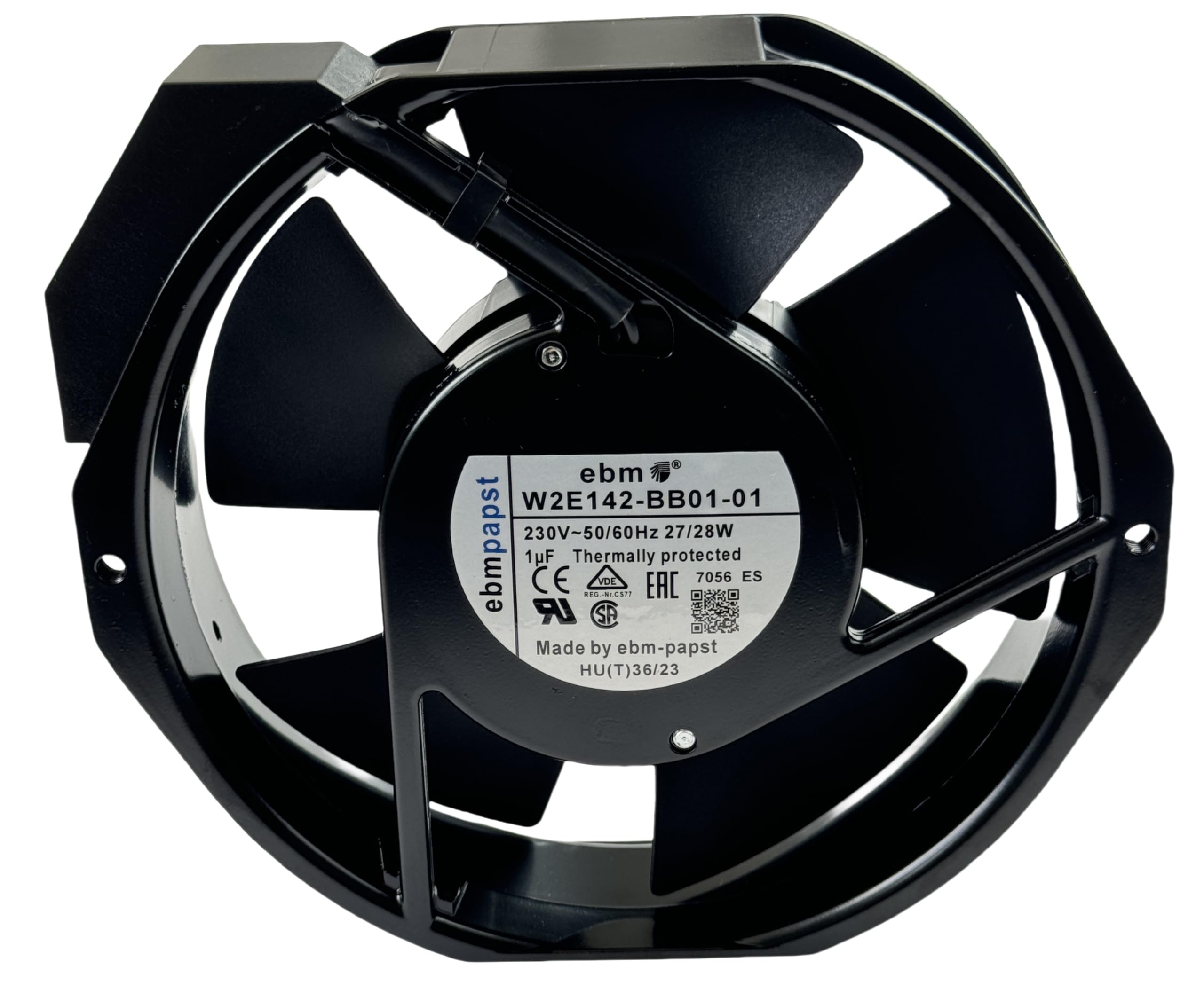 for ebm-papst W2E142-BB01-01 7056ES Cooling Fan,230V 50/60Hz 27/28W 172×150×38mm Metal high Temperature Resistant Fan,172cm Axial Flow Cooling Fan