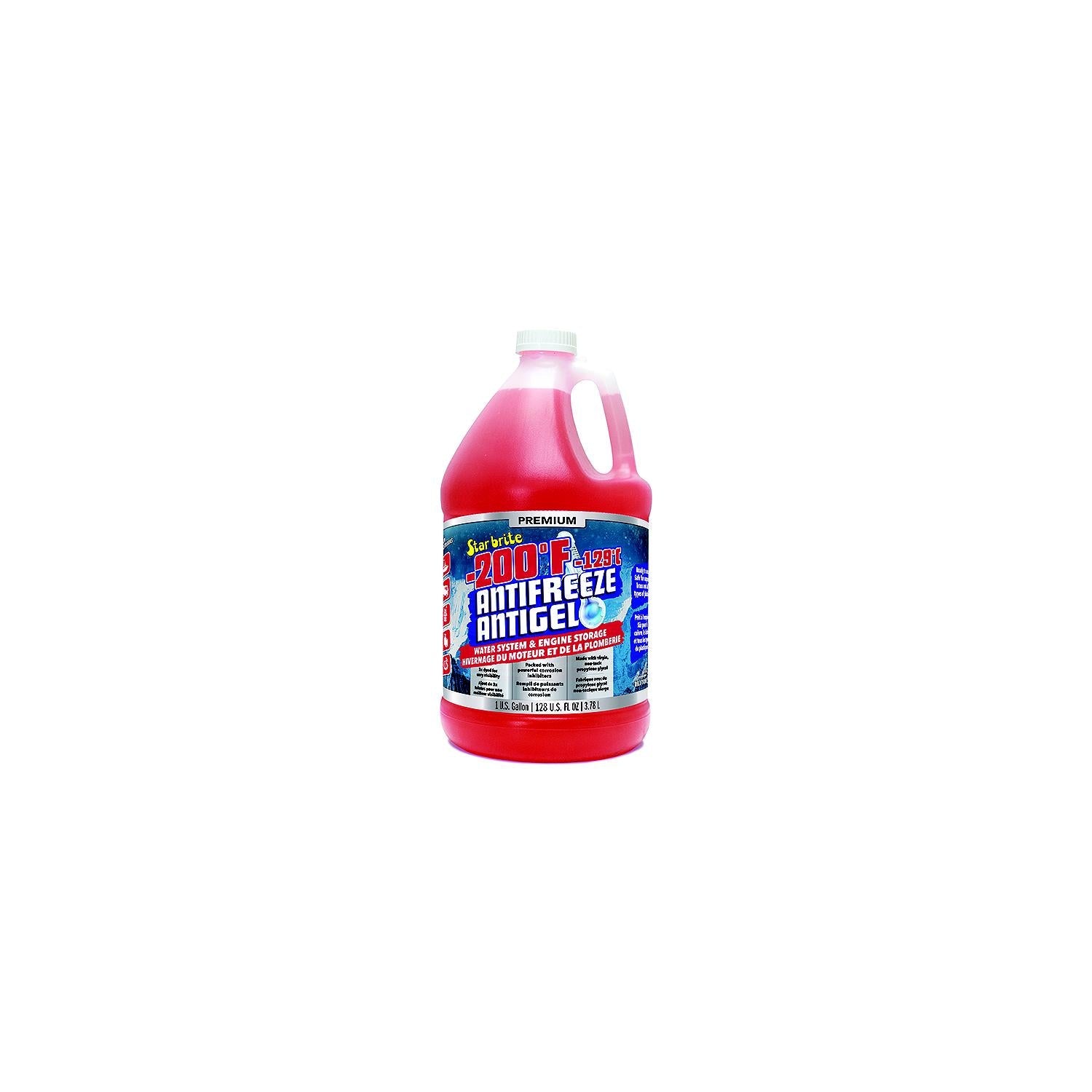Star Brite 031600PK Starbrite -200º Non-Toxic Premium Antifreeze, Gal., Red