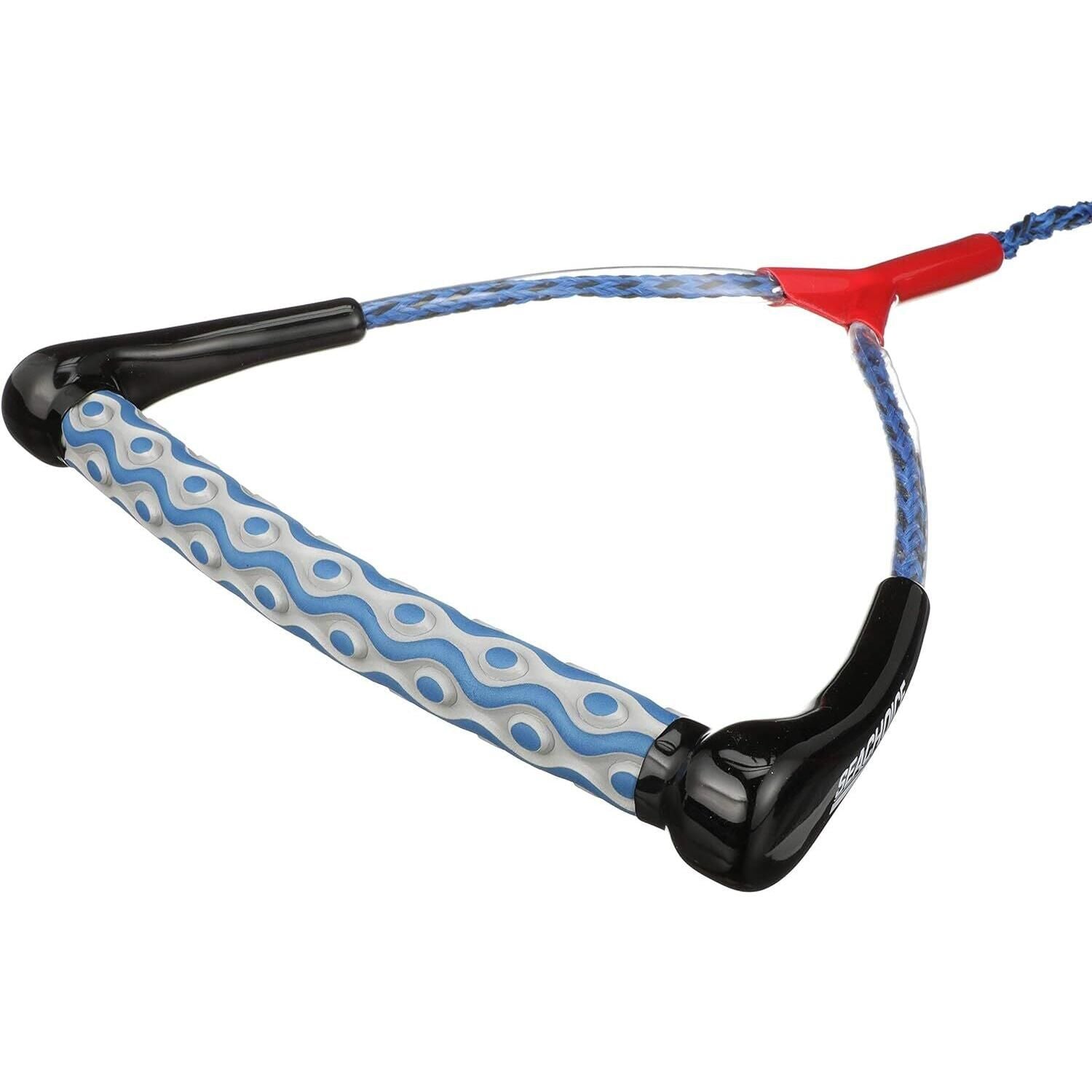 Seachoice 86733 3-Section Water Ski or Wakeboard Rope, 75', 13" Handle w/ Textured EVA Grip