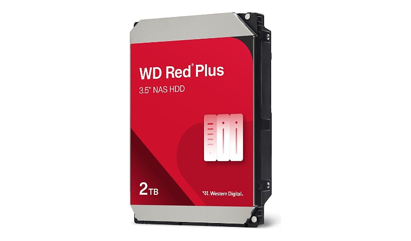 WD Red WD20EFPX - hard drive - 2 TB - SATA 6Gb/s