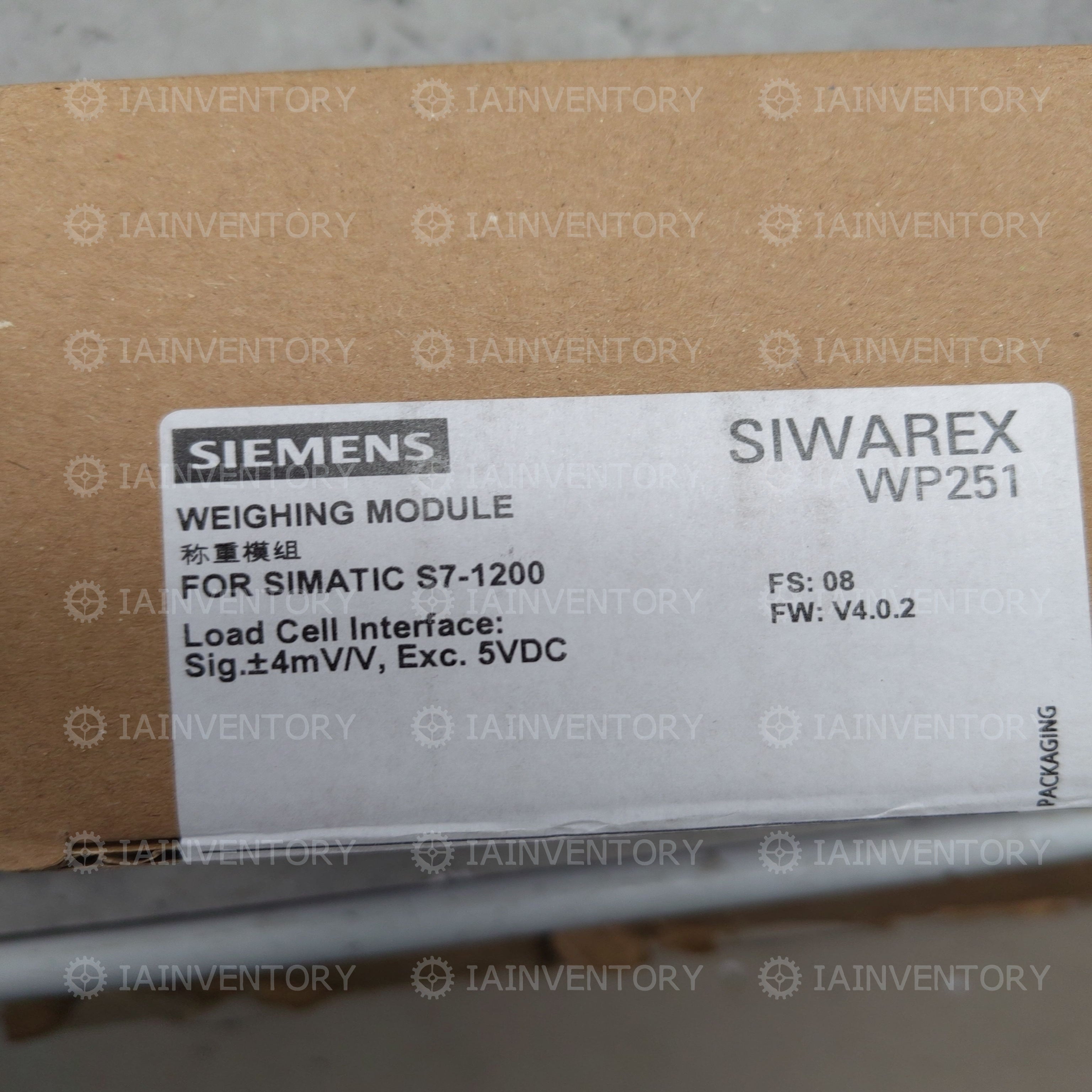 SIEMENS 7MH4960-6AA01