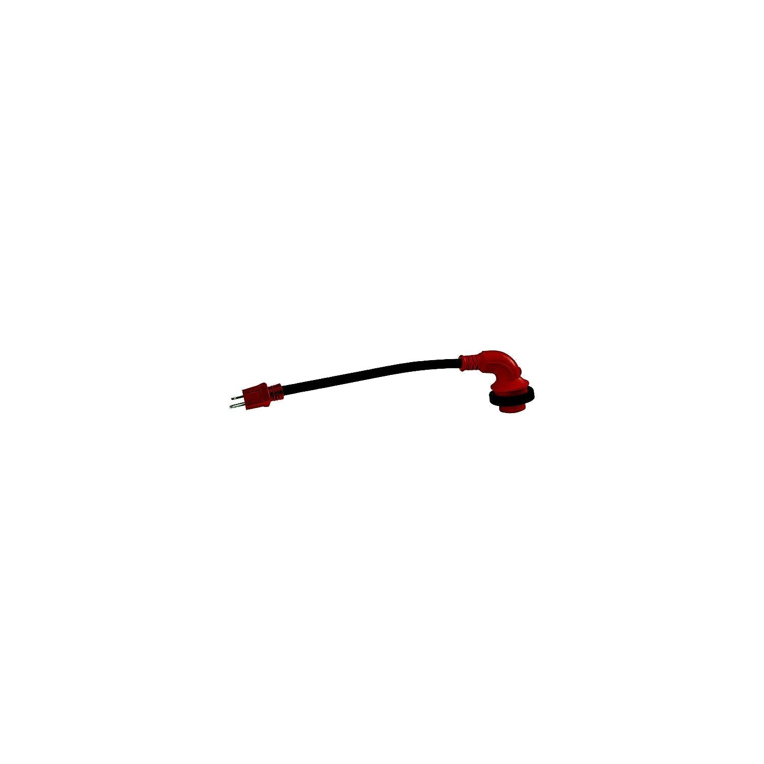 Valterra A10-1530D90 Mighty Cord 90° Adapter Cord, 15AM-30AF, Bulk