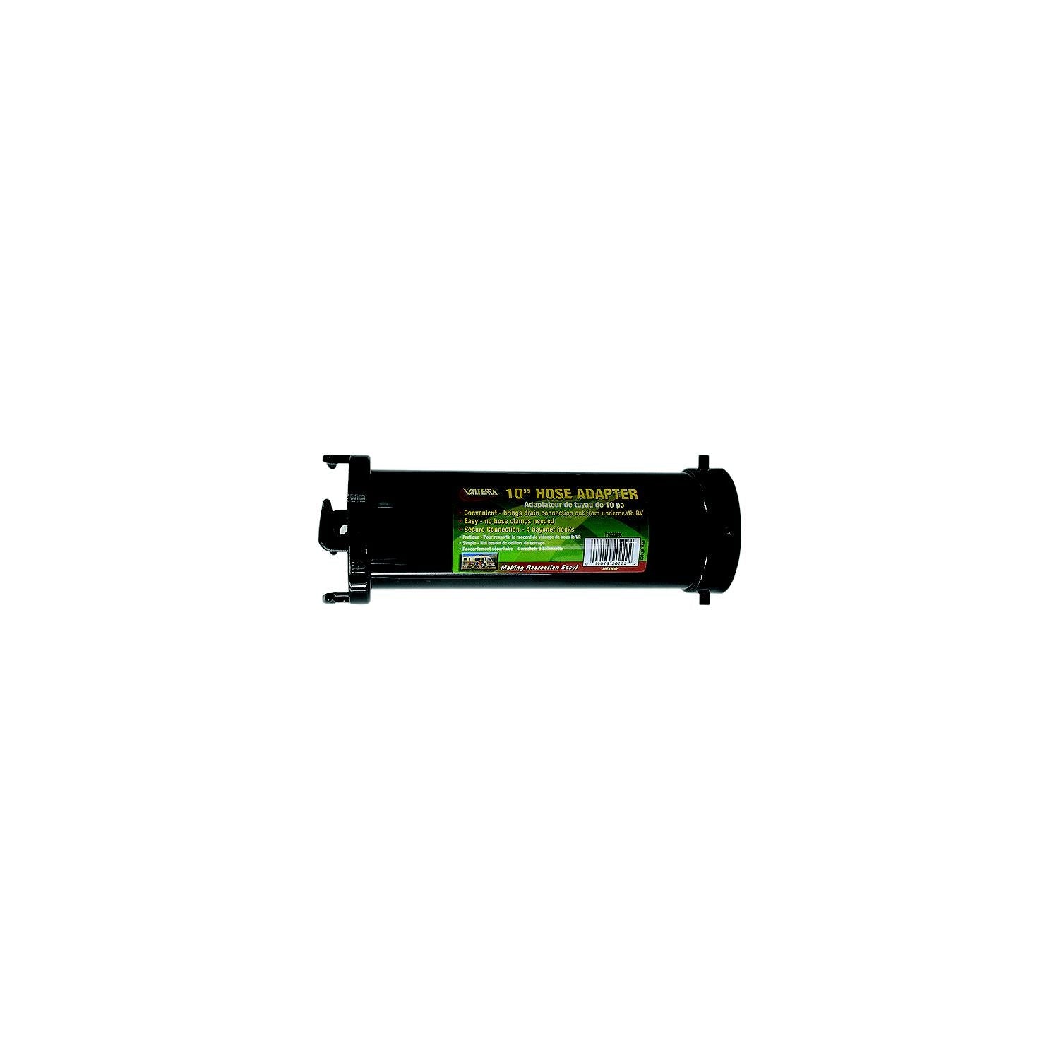 Valterra T1022BK 10" RV Drain Hose Adapter