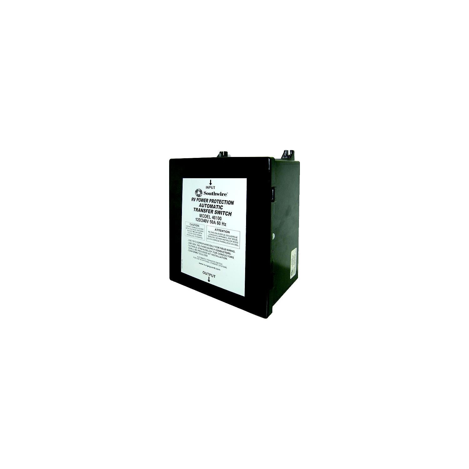 Surge Guard 40100-001 Southwire 50A Automatic Transfer Switch