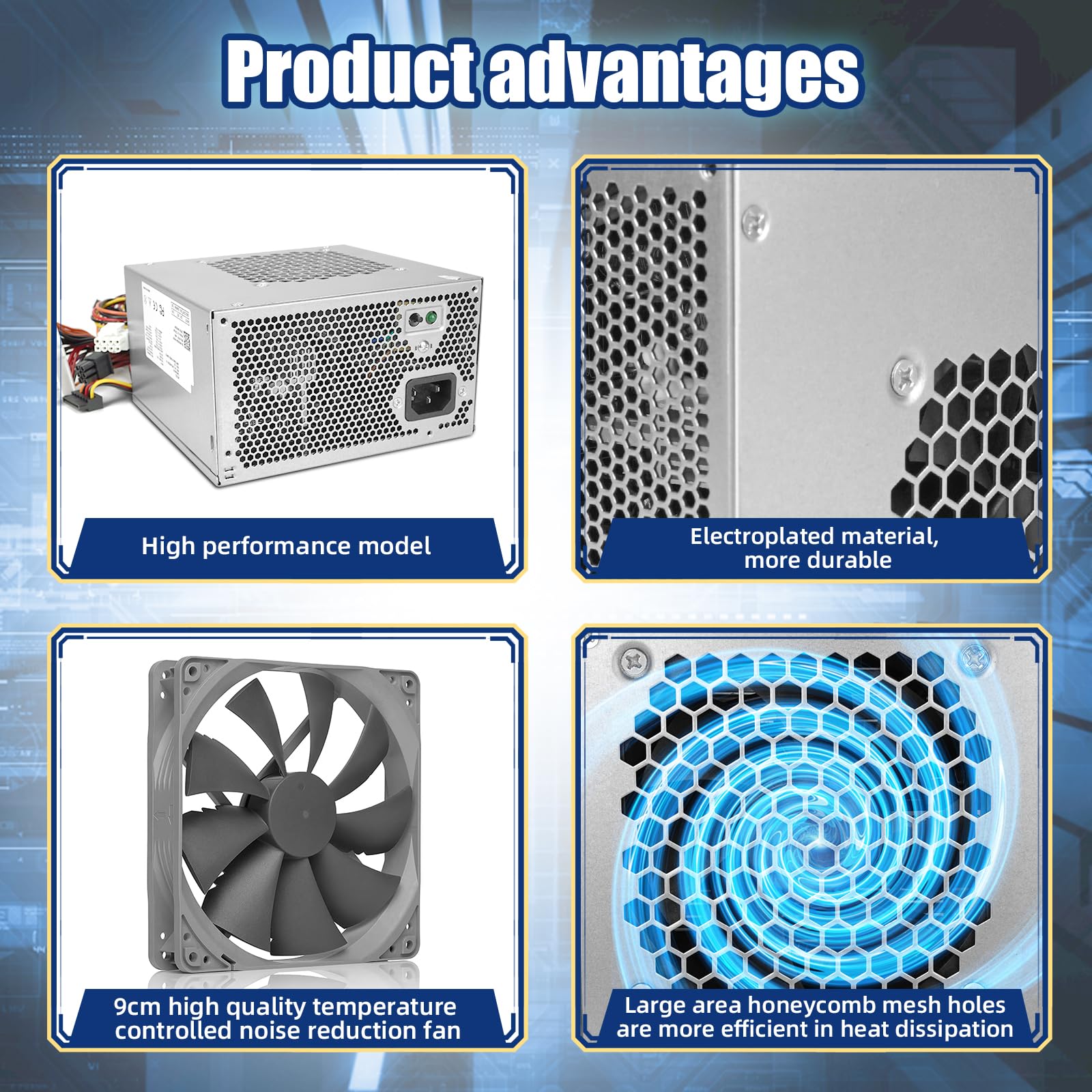 HU460AM-01 WC1T4 D460AM-03 460W Power Supply Compatible with Dell XPS 8930 8920 8910 8900 8700 8300 Alien-Ware Aurora R5 Replacement DPS-460DB-15 AC460AM-01 WY7XX WC1T4 D460AM-03 L350AM-00 - aloinfousa.com