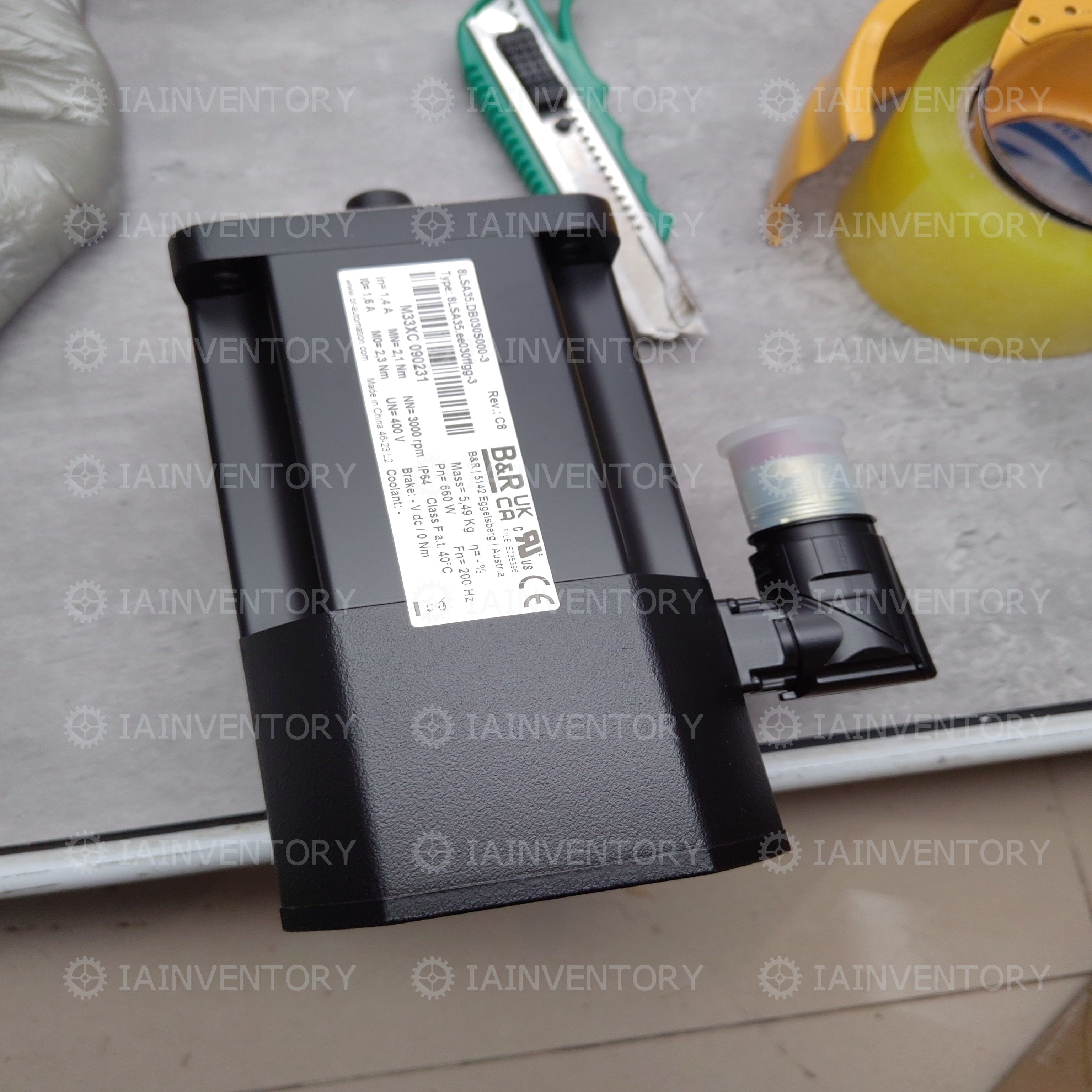 B&R Servo Motors 8LSA35.DB030S000-3