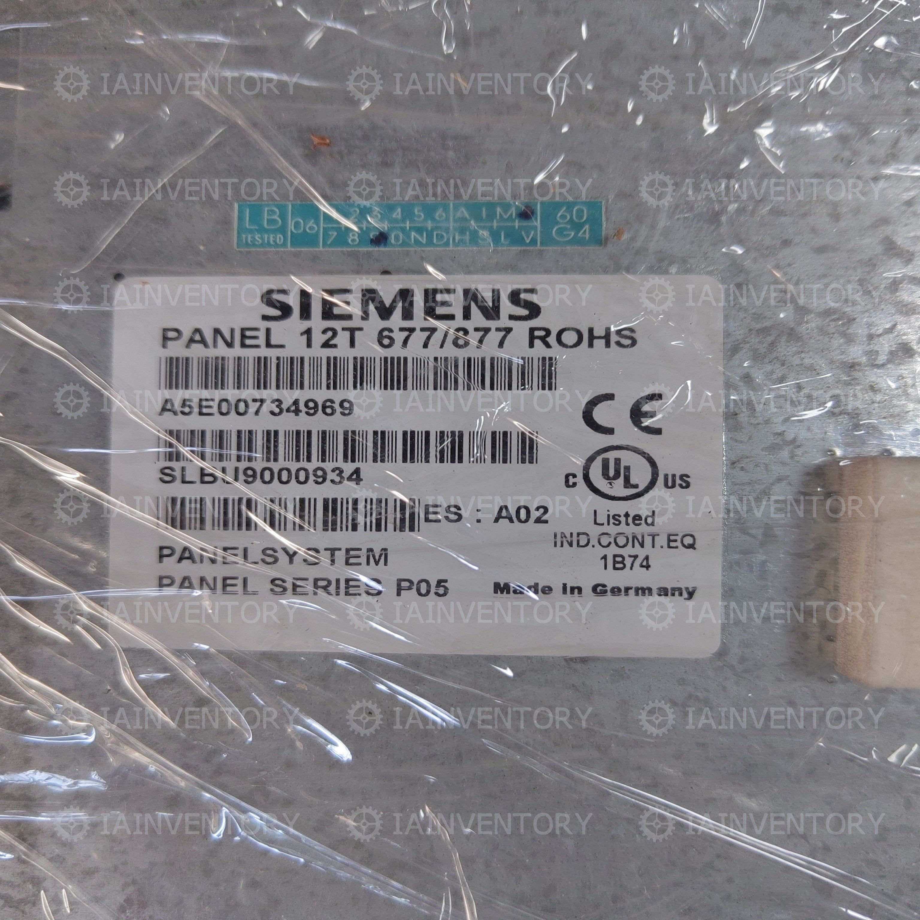 Siemens A5E00734969