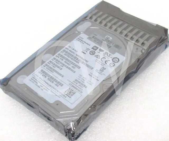 765466-B21 765452-002 HPE MSA 2TB 7.2K RPM 12Gbps Dual Port 2.5" SAS Hard Drive